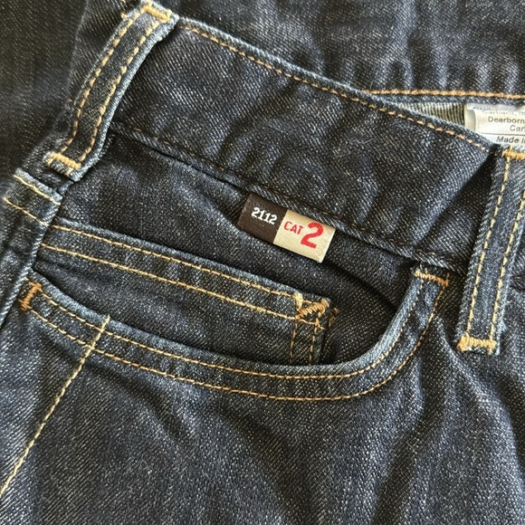 Carhartt Women's Flame Resistant Rugged Flex Original Fit Jean Size 6 Tall - Picture 3 of 9